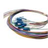 Buy cheap Single Mode Pigtail LSZH/PVC G652D/G657A Fiber Optic Equipment for FTTH LC SC ST from wholesalers