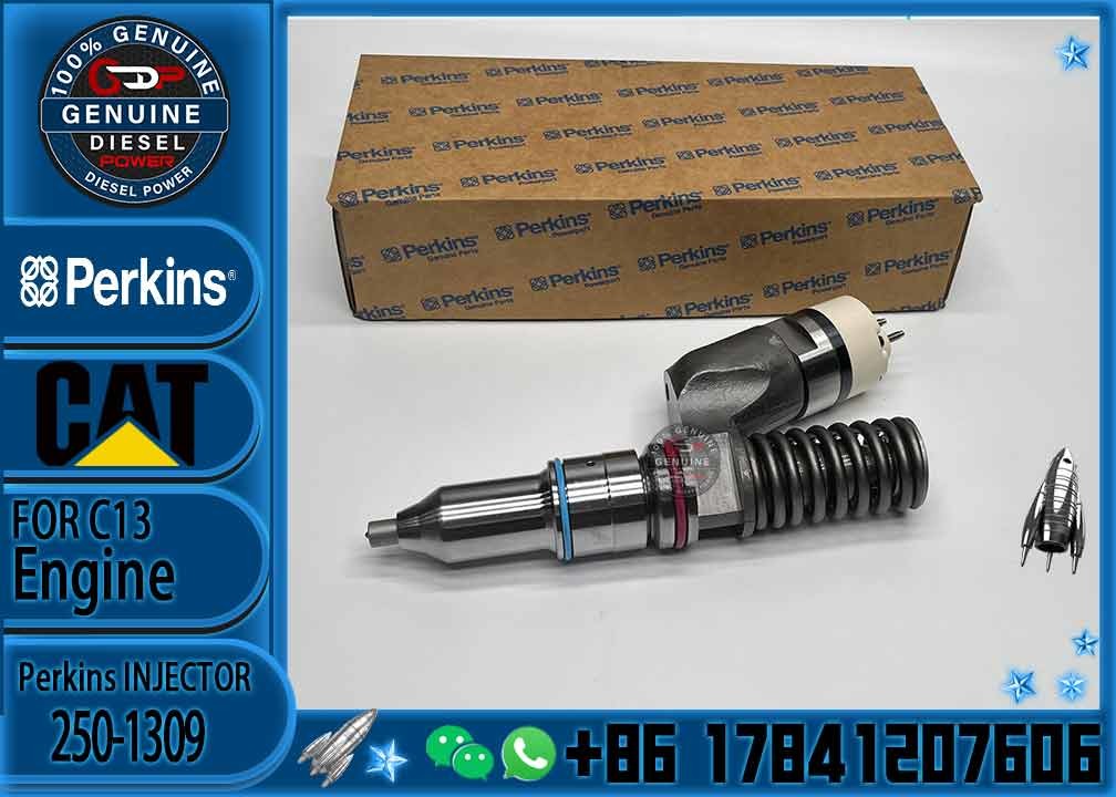 Diesel engine fuel injector 250-1309 excavator C11 C13 diesel engine spare parts 250-1309