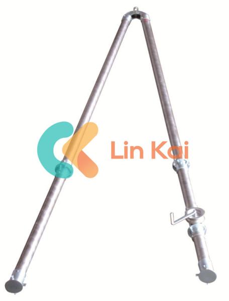 Buy cheap A Type Aluminum Alloy Gin Poles In Tubular Construction from wholesalers