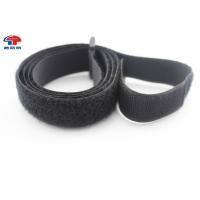 Buy cheap Black Nylon Hook And Loop Cinch Straps Heavy Duty With High Strength product