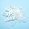 Buy cheap Clear Small Square Plastic Cloth Shirt Clips from wholesalers