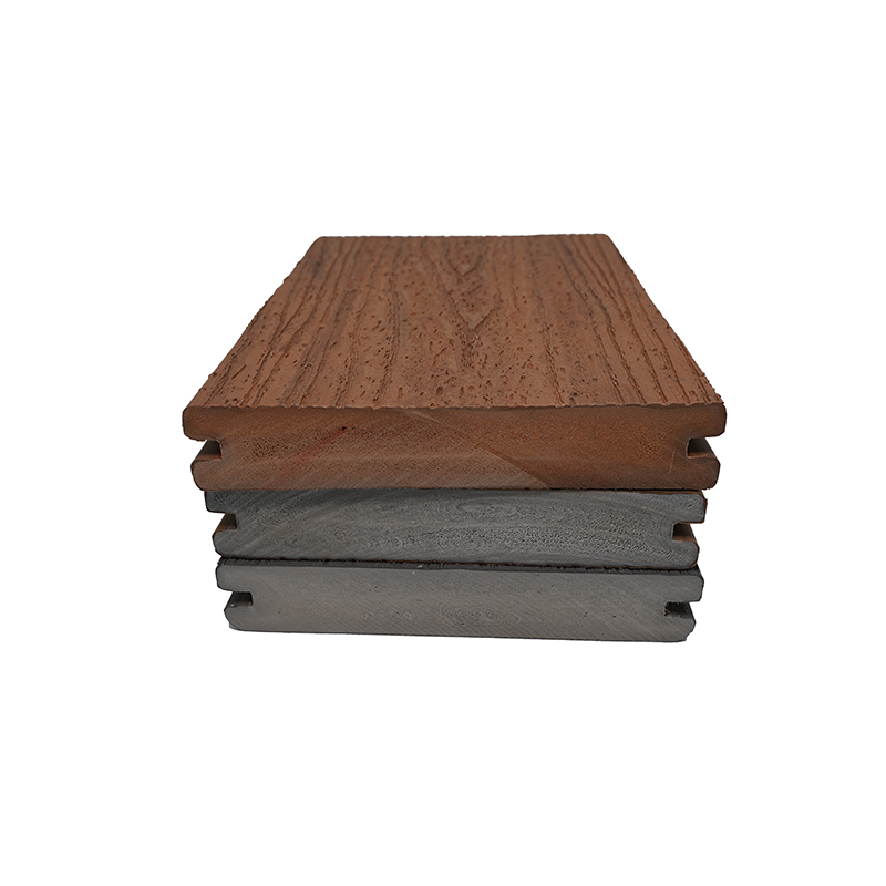 Upgrade Your Areas with Impact-Resistant Grooved Solid Decking and Wood Grains Optional
