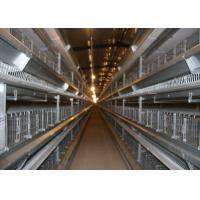 Buy cheap 120 Birds Capacity Broiler Chicken Cage Corrosion Resistant For Poultry Farm product