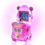 Original design and popular shark single kids go fishing arcade game machine