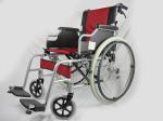 Premium Collapsible Aluminum Manual Wheelchair With Pneumatic Rear Wheel
