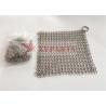Buy cheap 8x6 Inch Pot Pan SS 316 Square Round Kitchen Chain Mail Scrubber from wholesalers
