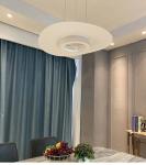 Modern Round Aluminum Led Pendant Lights For Living Room Dining Room LED