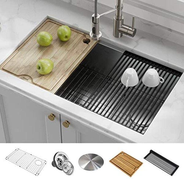 Buy cheap Standard Size Stainless Steel Kitchen Workstation Sink With Accessories from wholesalers