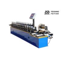 Buy cheap Aluminum Steel Roller Shutter Door Roll Forming Machine FX98 With Fly Saw product