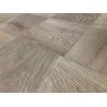 Buy cheap mosaic oak parquet flooring, unfinished, embossed, character ABCD grade from wholesalers