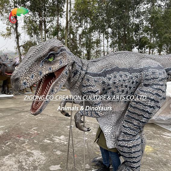Buy cheap Wearable Velociraptor Animatronic Dinosaur Costume: Lifelike Performance Attraction For Interactive Exhibitions from wholesalers