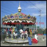 8 seats mini Luxury carousel horses for kid amusement park