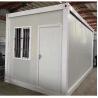 Buy cheap 40ft Sandwich Panel Prefab Container House White Modern Container Home from wholesalers
