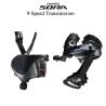 Buy cheap Unisex Carbon Folding Bike 20 Inch Frame SHIMANO SORA 9 Speeds from wholesalers