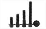 ASTM A574 Flange Bolts Round Coarse / Fine 12 Point Flange Screws High Strength