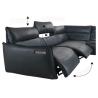 Buy cheap BN Leather Sofa Bed Italian Living Room Combination Space Capsule Electric Multifunctional Sofa Smart Recliner Sofa from wholesalers