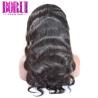 Buy cheap 360 Swiss Lace Frontals Human Hair , 10A Grade Body Wave Peruvian Human Hair Wig from wholesalers