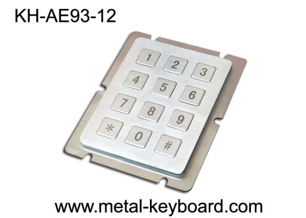 Buy cheap Waterproof industrial keypad with Normal 12 keys Design Version from wholesalers