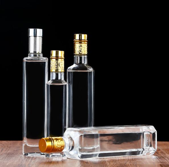 Buy cheap Glass Bottle Olive Oil Bottle Flint Glass Cork Custom Size Accepted Food Bottle from wholesalers