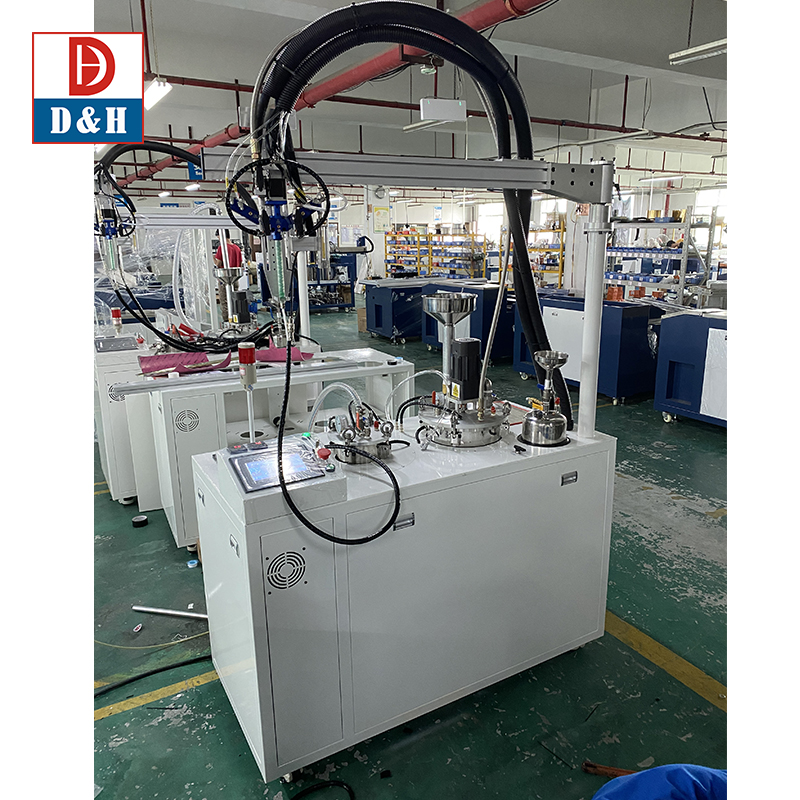Liquid Silicone Electronic Potting Compound Machine with 25L/10L Container Volume