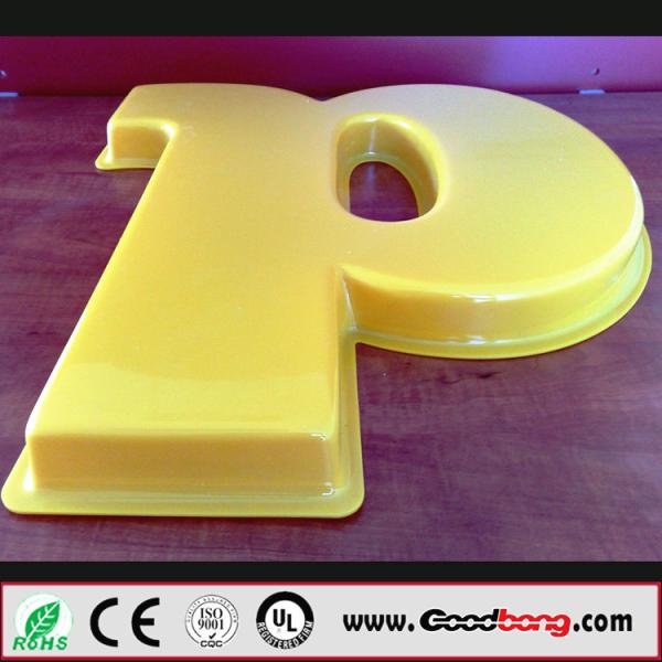 Buy cheap 3d lighting waterproof led advertising outdoor led acrylic sign from wholesalers