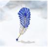 Buy cheap Brooch Sapphire Virgo Necklace 0.25ct Diamond Feather Pendant from wholesalers