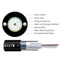 Buy cheap GYXTW 10 Core Single Mode Central Loose Tube Outdoor Aerial and Duct Fiber Optic product