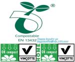 Compostable biobag cornstarch bags,recycling, Food Waste Kitchen Bag 3 Gallon