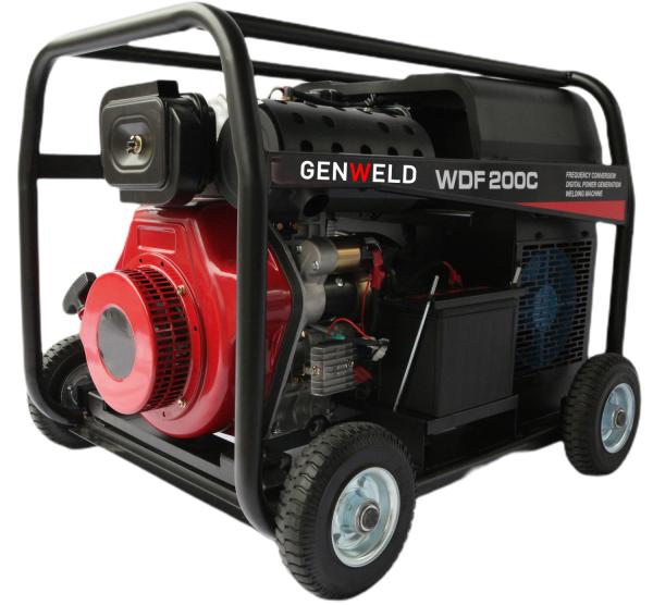 Quality Portable 200A Diesel Engine Driven Welder (MMA, TIG, Cellulose down welding ) for sale