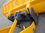 China construction machine 3ton wheel loader with 1.7m3 bucket capacity