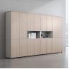 Buy cheap 31 Inch Office Storage Cupboard 4 Layers Oak Color With E1 Melamine Board from wholesalers