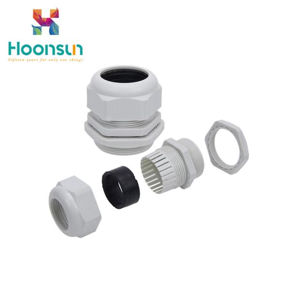 Buy cheap UL94-V2 M25 Thread Nylon Cable Gland Conjoined Type Nickel Plating from wholesalers