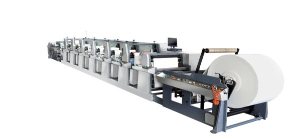 Water Based Ink Flexography Paper Bag Printing Machine 1020mm 1220mm 1320mm Unit