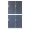 Buy cheap 4 Doors Steel Line Furniture D450mm Clothes Storage Locker from wholesalers