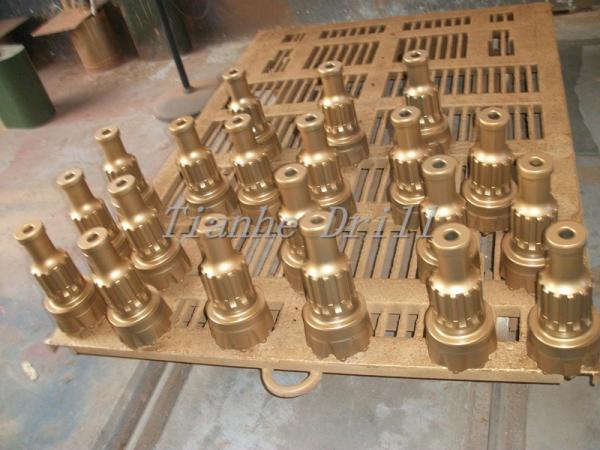 Buy cheap High Air Pressures Mission 60 DTH Drill Bit Flat Face Steel Wash Resistance from wholesalers