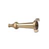 Buy cheap Customized Brass Straight Nozzle Brass Fire Hose Nozzle 2-1/2inch from wholesalers