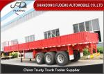 3 Axle Side Wall Semi Trailer Cargo Container Trailer For Africa