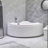 Buy cheap Indoor Whirlpool Acrylic Triangle Corner Bathtub Small Shower Combo from wholesalers