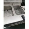 Buy cheap Commercial Electric 18L Double Tanks Chip Deep Fryers with Oil Drain Valve from wholesalers