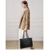 Buy cheap LAPTOP TOTE BAG FOR WOMEN 15.6 INCH WATERPROOF LEATHER COMPUTER BAGS BUSINESS OFFICE WORK BRIEFCASE BLACK from wholesalers