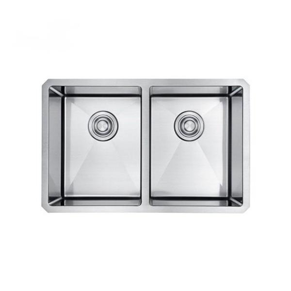 Buy cheap 32'' 18 Gauge Home Deep Double Bowl Kitchen Sink Sus 304 from wholesalers