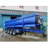 Buy cheap Self-dumping 4-Axle Dump Trailer Truck Trailer for Tough Terrains and Heavy Duty Loads from wholesalers