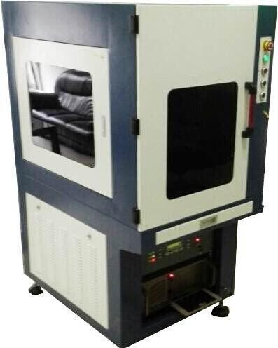 Buy cheap 1W 3W 5W 355nm uv laser marking machine with protection cover for sale from wholesalers