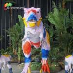 Amusement Park Life Size Animatronic Dinosaur Family Customized Sound