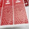 Buy cheap Coated Synthetic Paper BOPP PE PET Sticker Label For Cosmetics Food Cold Resistant from wholesalers