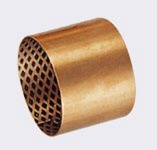 Oilless Lubrication Wrapped Bronze Bushings , Graphite Bronze Bushing For Marine