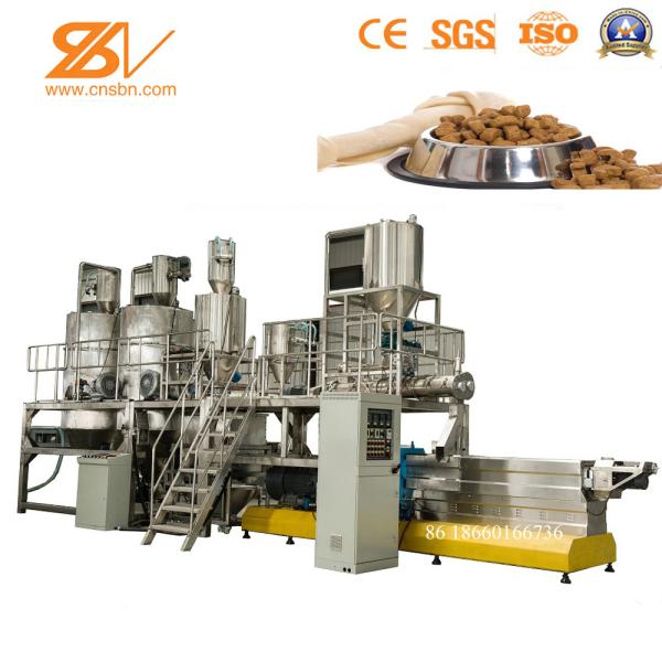 Buy cheap Industrial Food Processing Equipment , Dog Food Maker Machine Field Installation from wholesalers