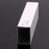 Buy cheap White Powder Coated Aluminium Tube , Aluminum Extrusion Square Tube 6063 from wholesalers