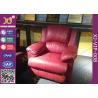 Buy cheap Metal Base Structure Home Theater Sofa Electric Leather Recliner Chairs from wholesalers