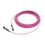 Telecom 8/12/24F OM4 MPO Cable Fiber Optic Mtp Patch Cord 3mm